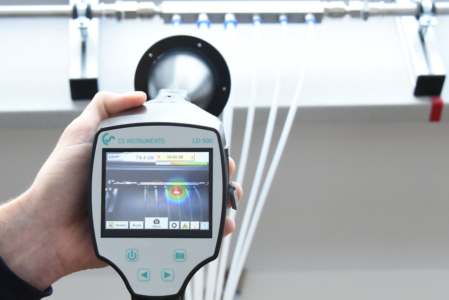 Leckagesuchgerät Typ CS Instruments LD 500 mit UltraCam