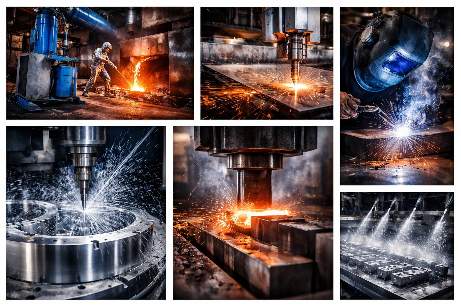 Vielfältige Anwendungsmöglichkeiten von Druckluft in der Metallverarbeitung
