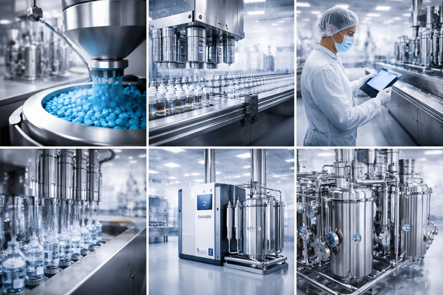 Drucklufttechnik in der pharmazeutischen Industrie