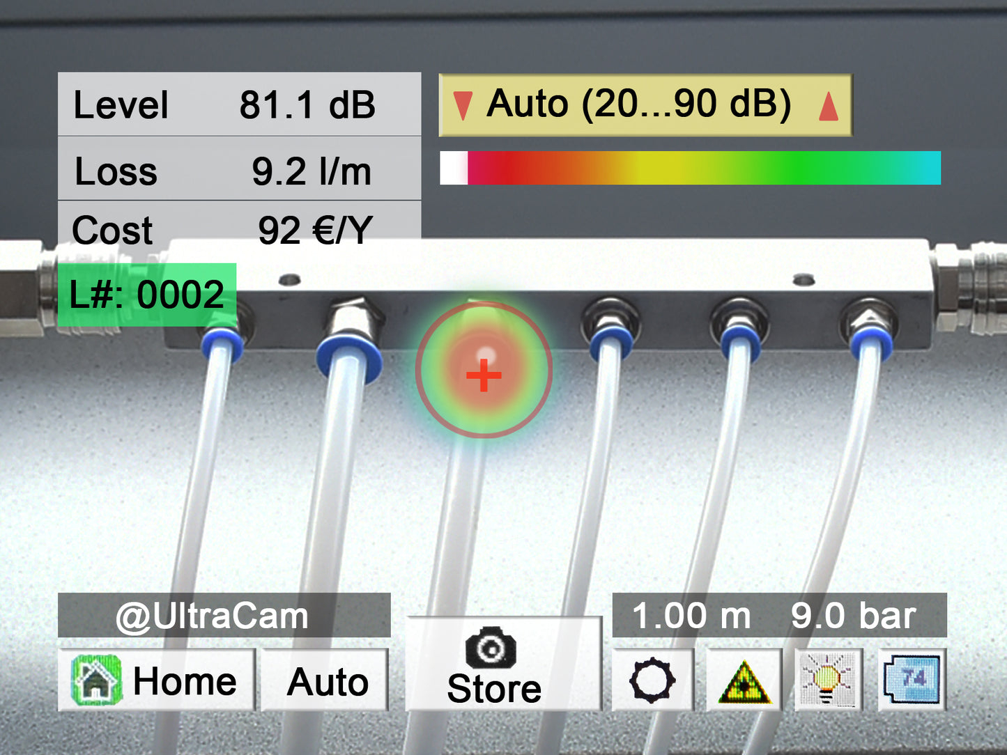 Leckagesuchgerät Typ CS Instruments LD 500 mit UltraCam