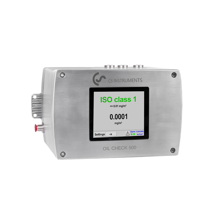 Oil-Check zur Erkennung von Restöl in Druckluft