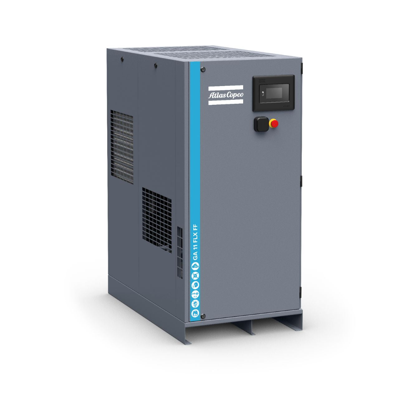 Dual-Speed-Schraubenkompressor GA 11 FLX FF mit integriertem Kältetrockner