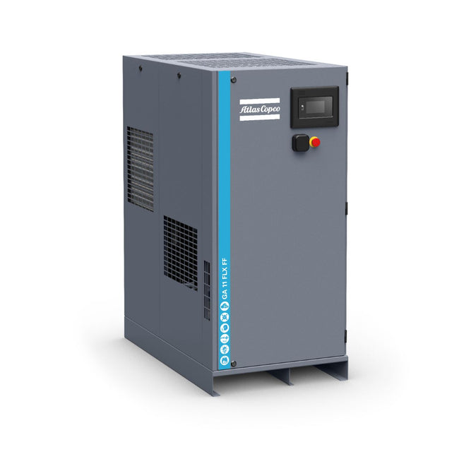 Dual-Speed-Schraubenkompressor GA 11 FLX FF mit integriertem Kältetrockner
