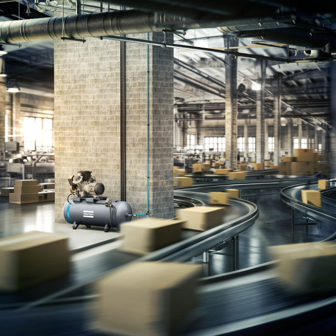 Kraftvolle Kolbenkompressoren für Industrie und Handwerk