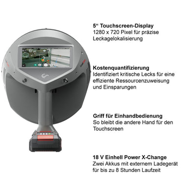 Vorteile der LeakCam 600 für die Leckageortung Druckluft