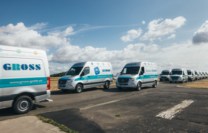 Servicefahrzeuge für die Kompressor-Wartung