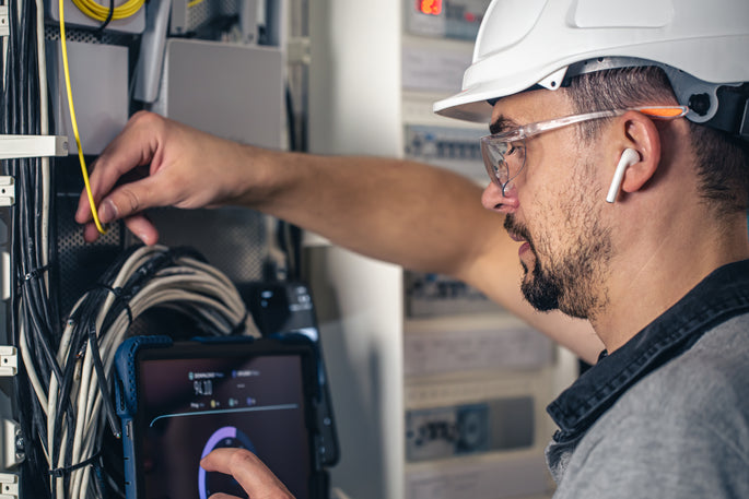 Industrie Notstromaggregat Bedienung