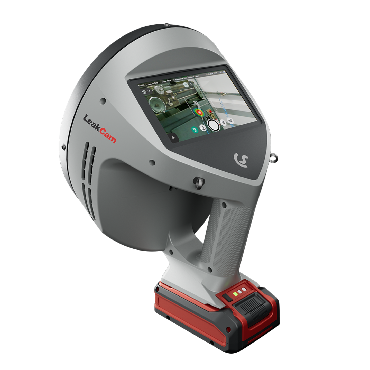 LeakCam 600 für die Leckageortung Druckluft