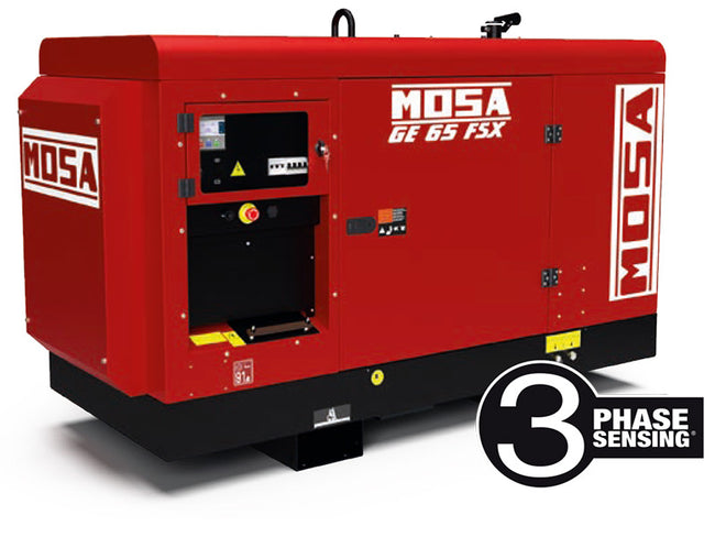 Industrie Notstromaggregat Diesel Typ MOSA GE 65 FSX