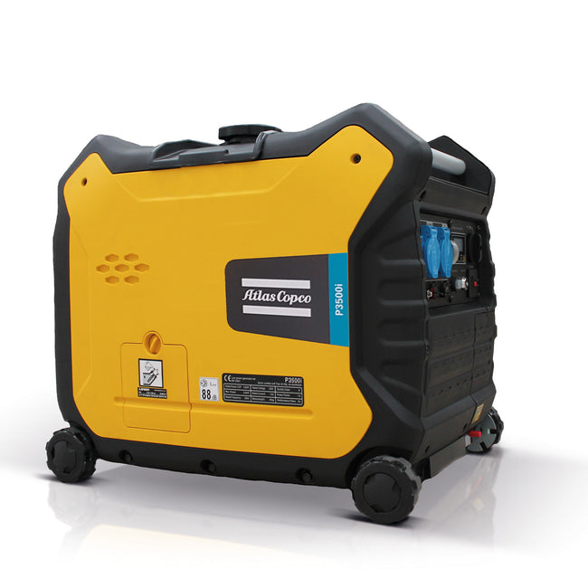 Stromerzeuger leise atlas copco p3500i