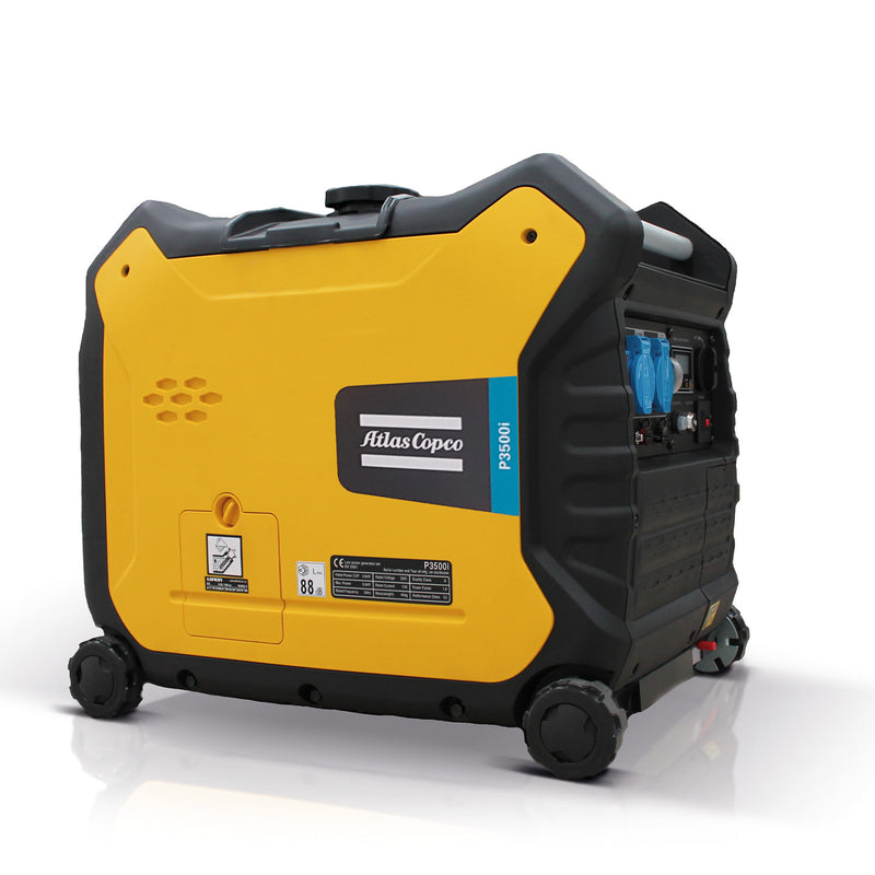 Stromerzeuger leise atlas copco p3500i